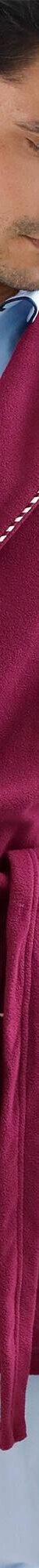 Robe de chambre courte maille polaire (bordeaux) Robe de chambre courte maille polaire (bordeaux)
